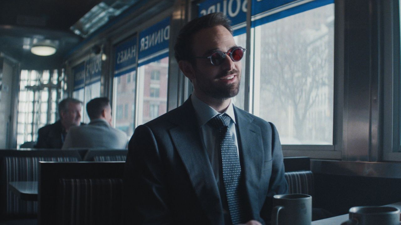 Daredevil/Matt Murdock (Charlie Cox) in Marvel Television's 'Daredevil: Born Again', exclusively on Disney+. Photo courtesy of Marvel Television. © 2025 Marvel. All Rights Reserved.