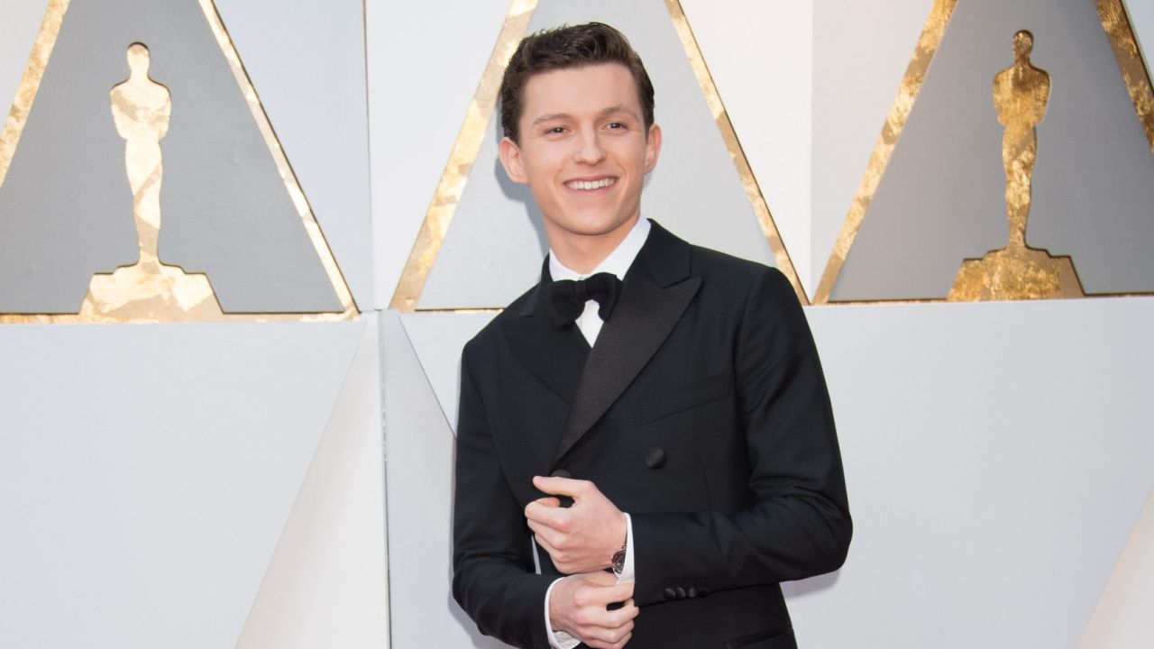 Tom Holland arrives on the red carpet of The 90th Oscars® at the Dolby® Theatre in Hollywood, CA on Sunday, March 4, 2018. Credit/Provider: Michael Baker / A.M.P.A.S. Copyright: A.M.P.A.S.