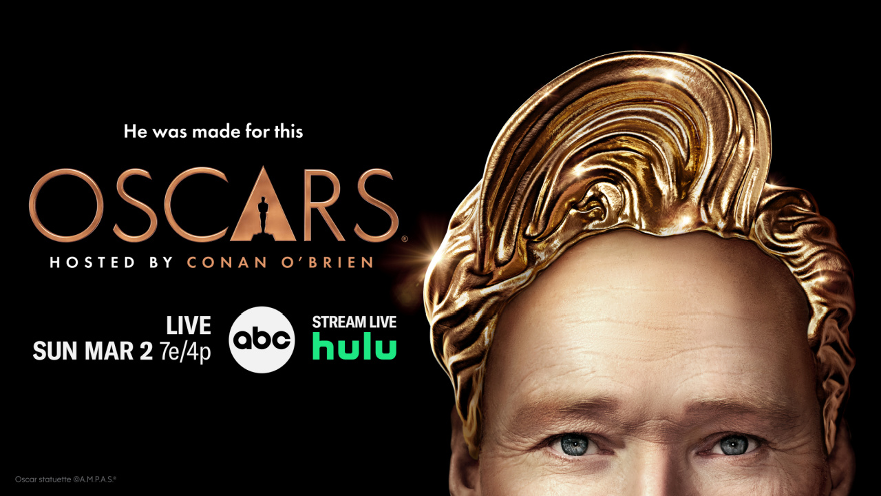 Conan O'Brien to host the 97th Academy Awards on ABC and Hulu March 2nd. Credit/Provider: ©A.M.P.A.S. Copyright: ©A.M.P.A.S.