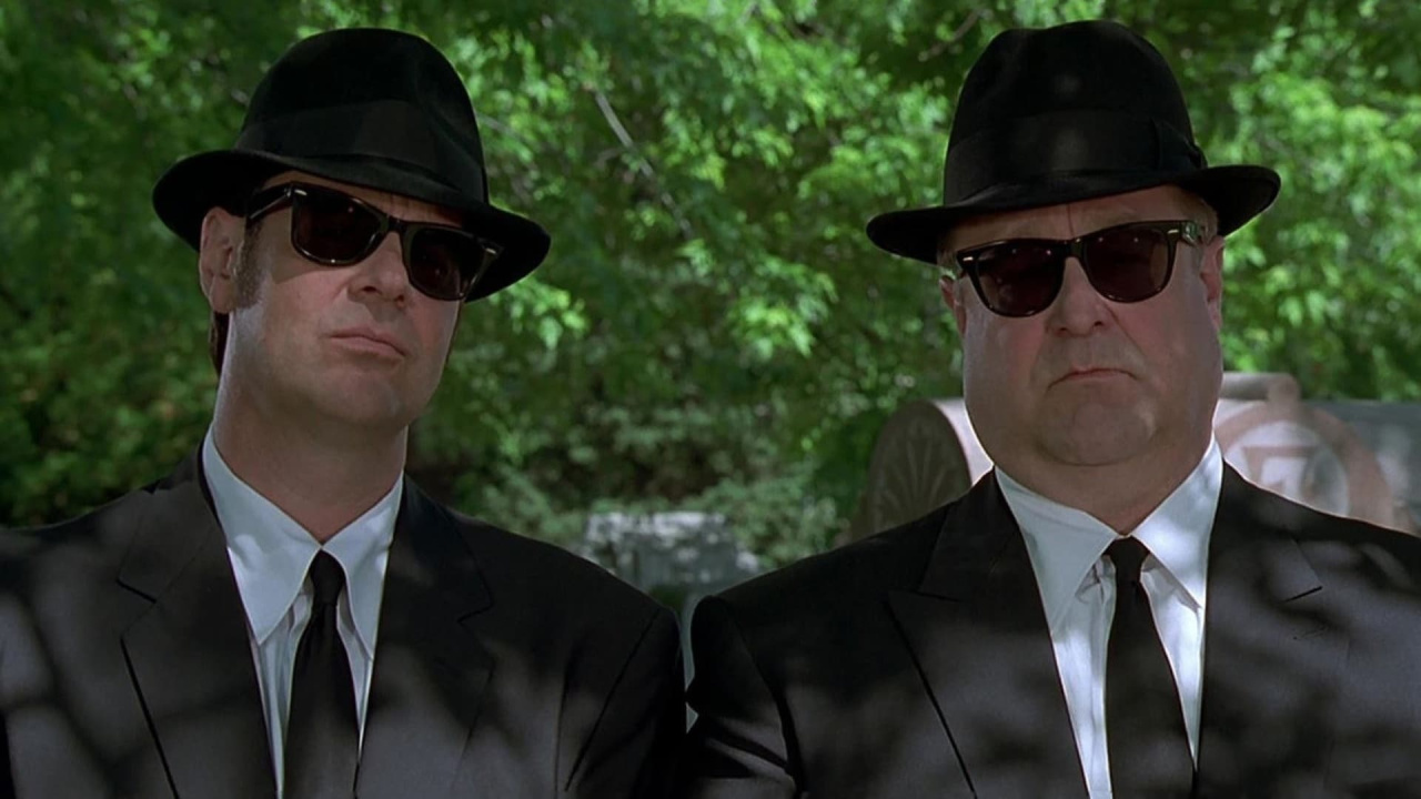 (L to R) Dan Aykroyd and John Goodman in 'Blues Brothers 2000'. Photo: Universal Pictures.