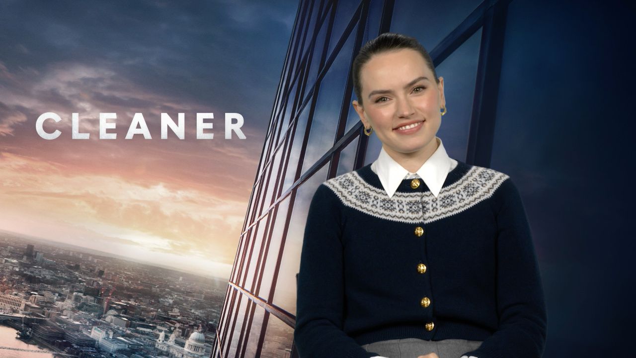 Daisy Ridley stars in 'Cleaner'.