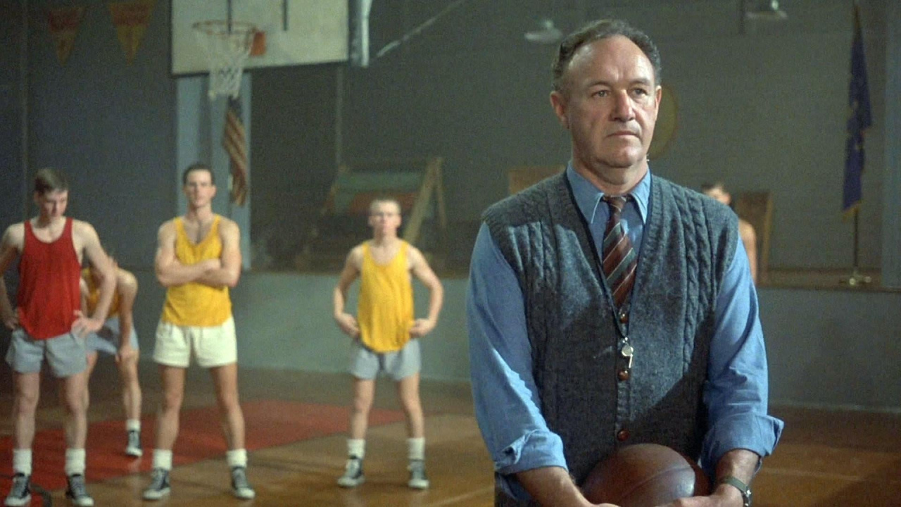 Gene Hackman in 'Hoosiers'. Photo: Orion Pictures.