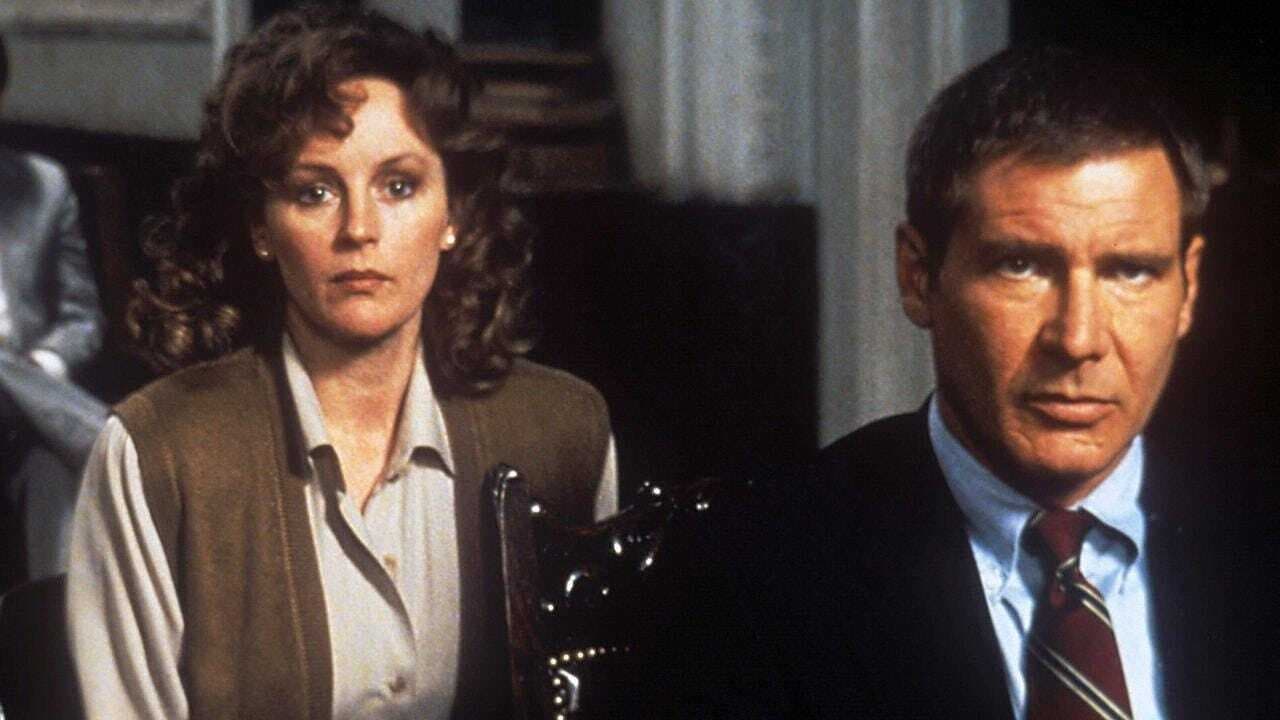(L to R) Bonnie Bedelia and Harrison Ford in 'Presumed Innocent'. Photo: Warner Bros.