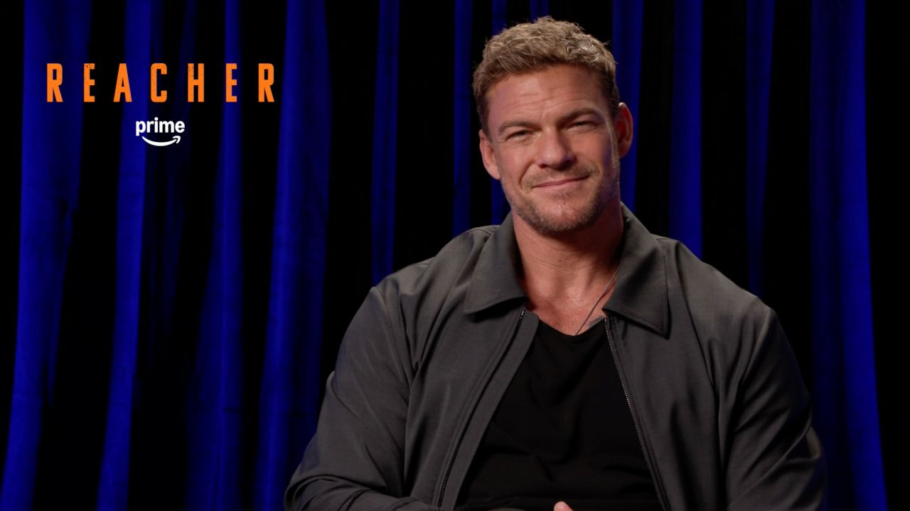 Alan Ritchson talks 'Reacher' Season 3.