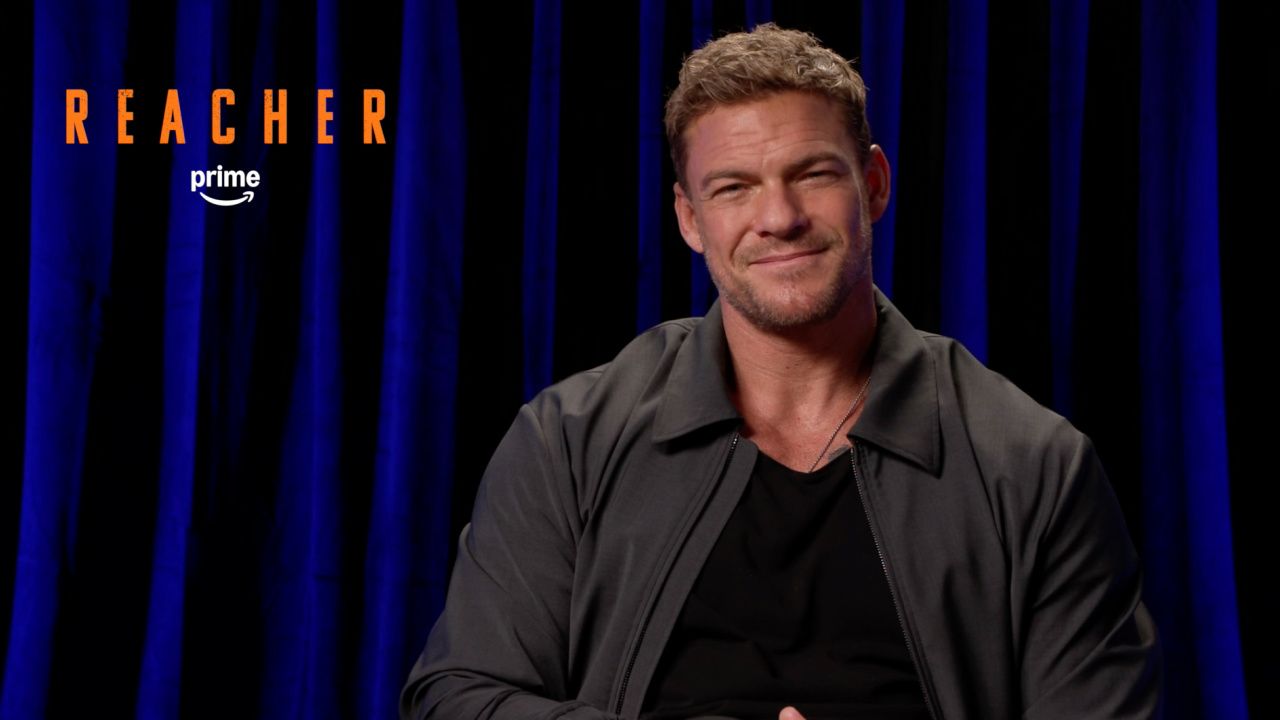 Alan Ritchson talks 'Reacher' Season 3.