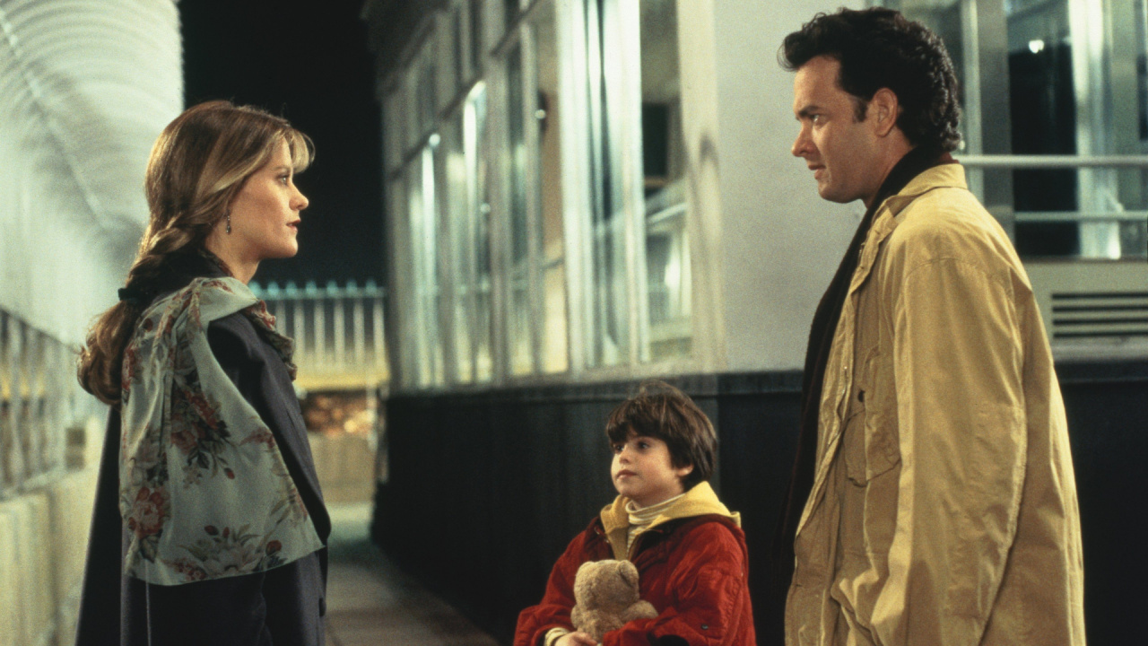 (L to R) Meg Ryan, Ross Malinger and Tom Hanks in 'Sleepless in Seattle'. Photo: TriStar Pictures.