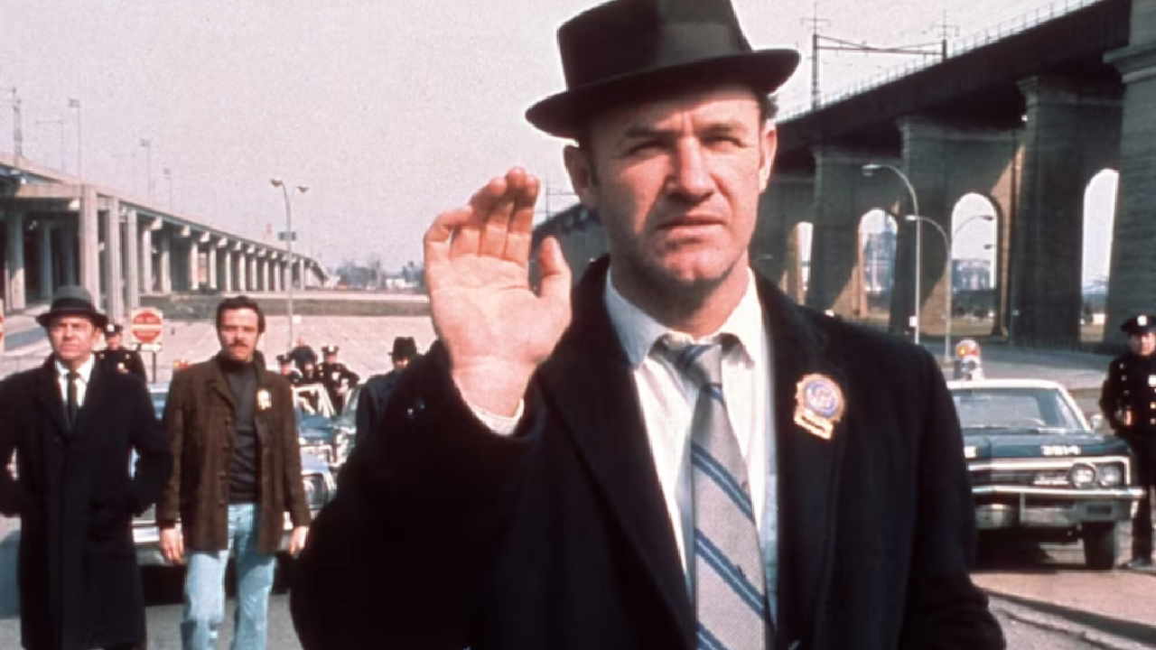 Gene Hackman in 1971's 'The French Connection.' Photo courtesy of TCM.