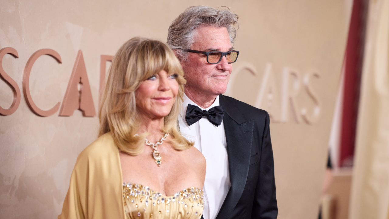 Goldie Hawn and Kurt Russell arrives on the red carpet of the 97th Oscars® at the Dolby® Theatre at Ovation Hollywood on Sunday, March 2, 2025. Credit/Provider: Etienne Laurent / The Academy. Copyright: ©A.M.P.A.S.