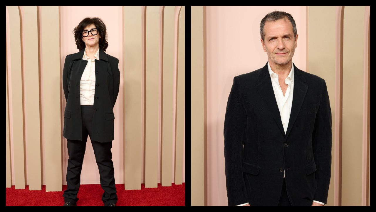 (Left) Amy Pascal arrives at the Oscar Nominee Luncheon held in the International Ballroom at the Beverly Hilton on Monday, February 12, 2024. The 96th Oscars will air on Sunday, March 10, 2024 live on ABC. Credit/Provider: Mike Baker / ©A.M.P.A.S. Copyright: ©A.M.P.A.S. (Right) David Heyman at the Oscar Nominee Luncheon held in the International Ballroom at the Beverly Hilton on Monday, February 12, 2024. The 96th Oscars will air on Sunday, March 10, 2024 live on ABC. Credit/Provider: Mike Baker / ©A.M.P.A.S. Copyright: ©A.M.P.A.S.