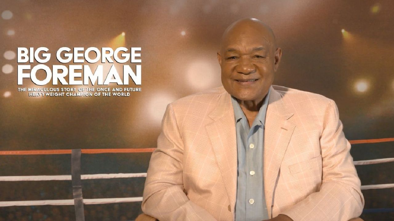 Boxing legend George Foreman, the subject of 'Big George Foreman: The Miraculous Story of the Once and Future Heavyweight Champion of the World.'