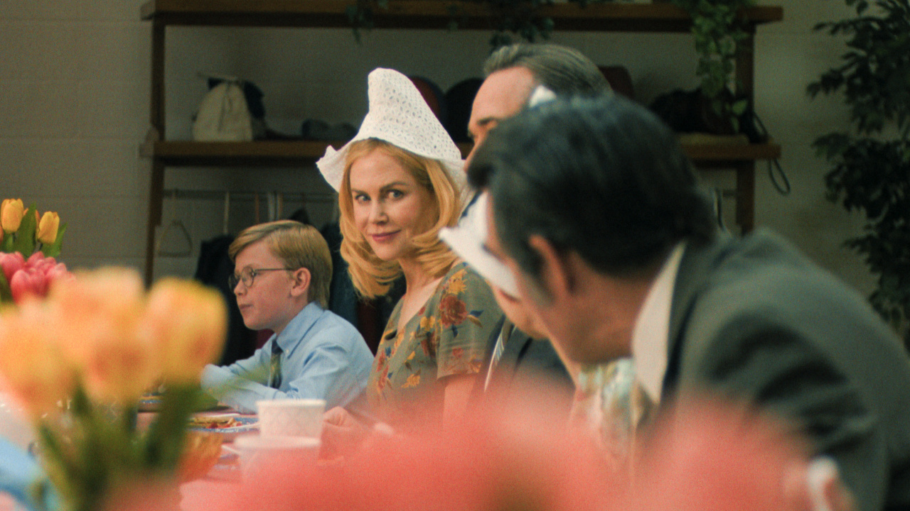 (L to R) Jude Hill and Nicole Kidman star in 'Holland'. Photo: Courtesy of Prime Video. Copyright: © Amazon Content Services LLC.