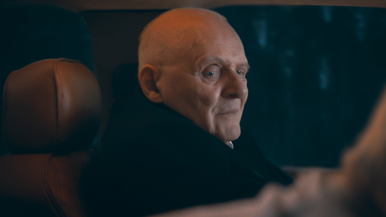 Anthony Hopkins in the Horror/Thriller film 'Locked', a The Avenue release. Photo courtesy of The Avenue.