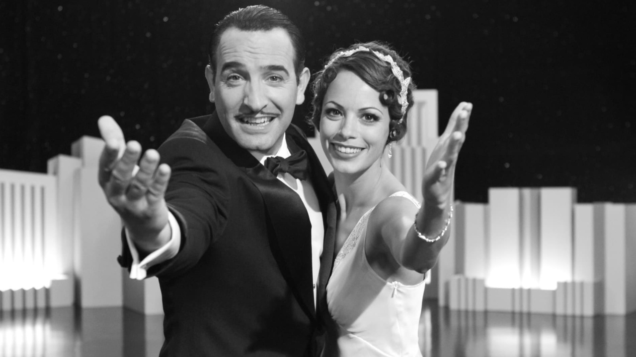 (L to R) Jean Dujardin and Bérénice Bejo in 'The Artist'. Photo: Warner Bros. Pictures.