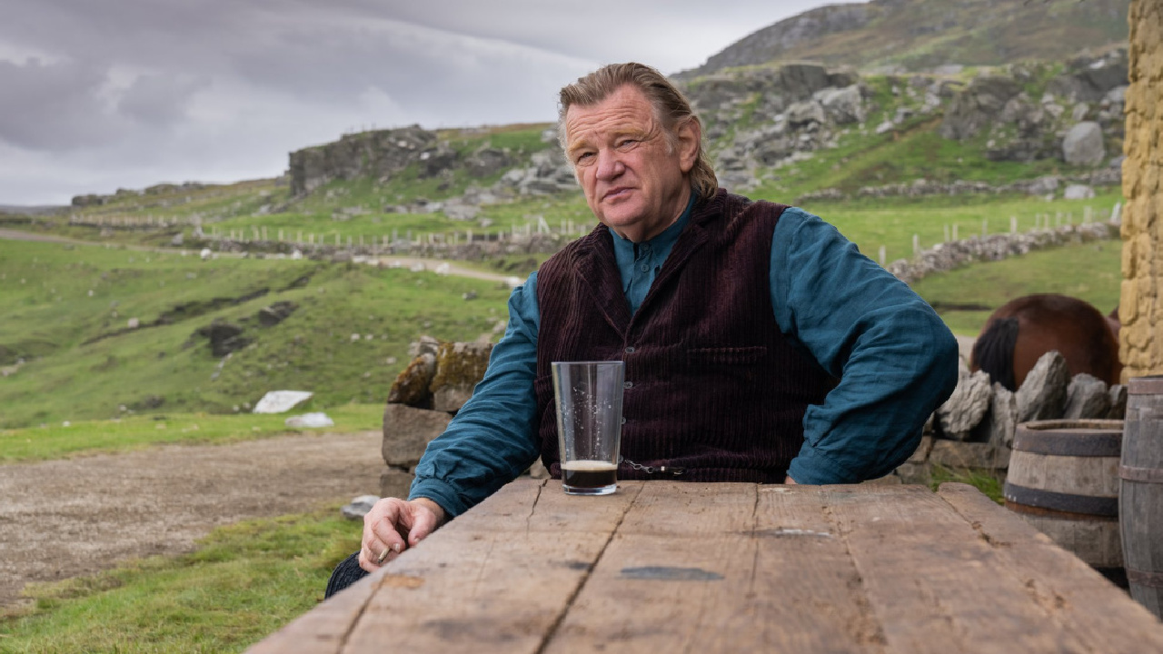 Brendan Gleeson in the film 'The Banshees of Inisherin.' Photo by Jonathan Hession. Courtesy of Searchlight Pictures. © 2022 20th Century Studios All Rights Reserved.