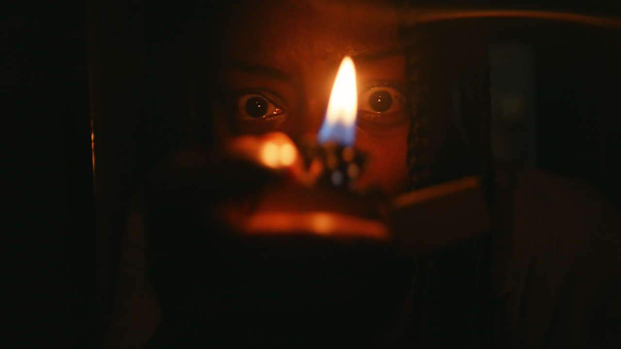 Danielle Deadwyler as Ramona in 'The Woman in the Yard', directed by Jaume Collet-Serra. Photo: Universal Pictures.