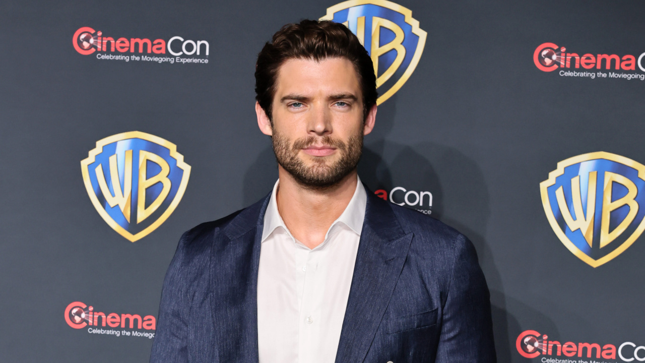David Corenswet at CinemaCon 2025. Photo: Warner Bros.