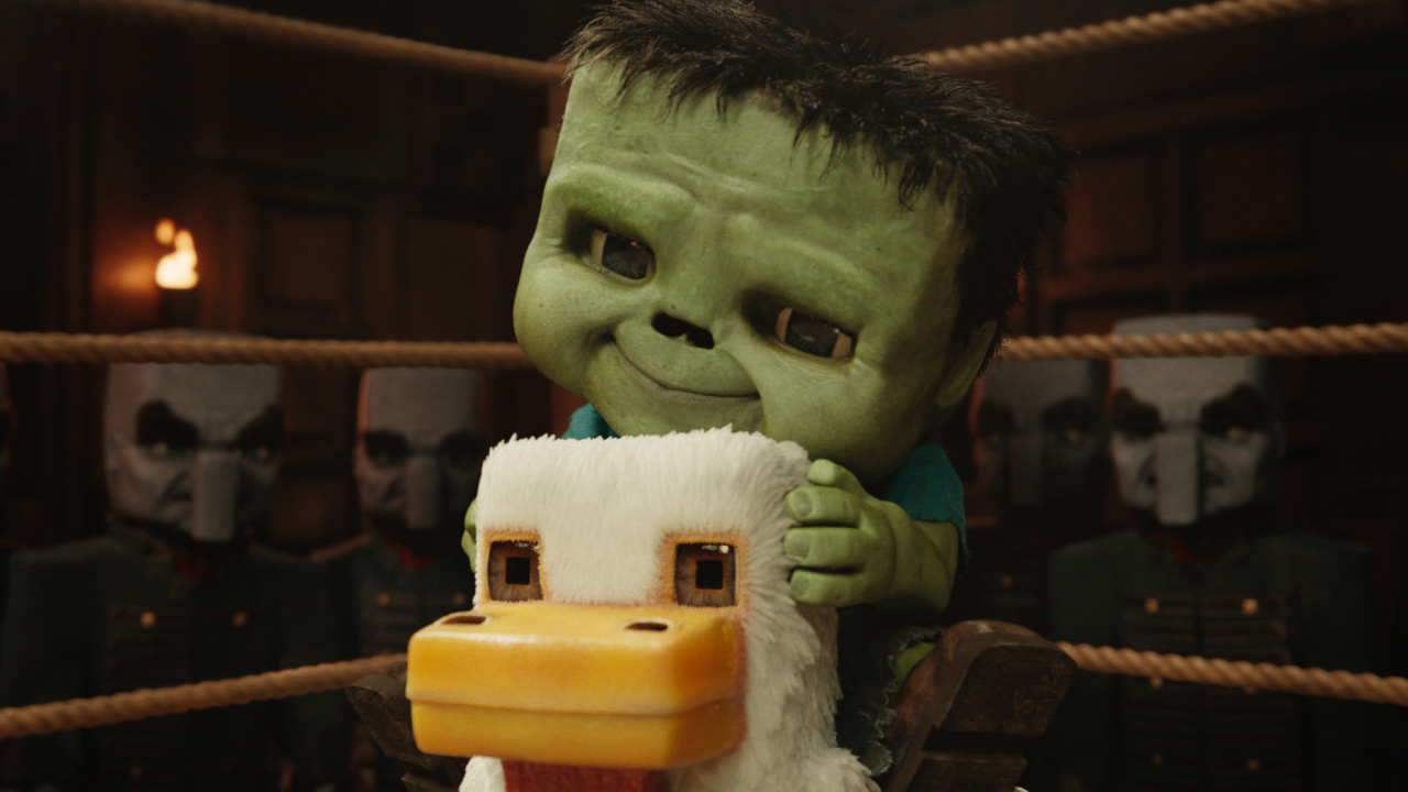 A scene from Warner Bros. Pictures’ and Legendary Pictures’ 'A Minecraft Movie,' a Warner Bros. Pictures release. Photo Credit: Courtesy Warner Bros. Pictures. Copyright: © 2025 Warner Bros. Entertainment Inc. All Rights Reserved.
