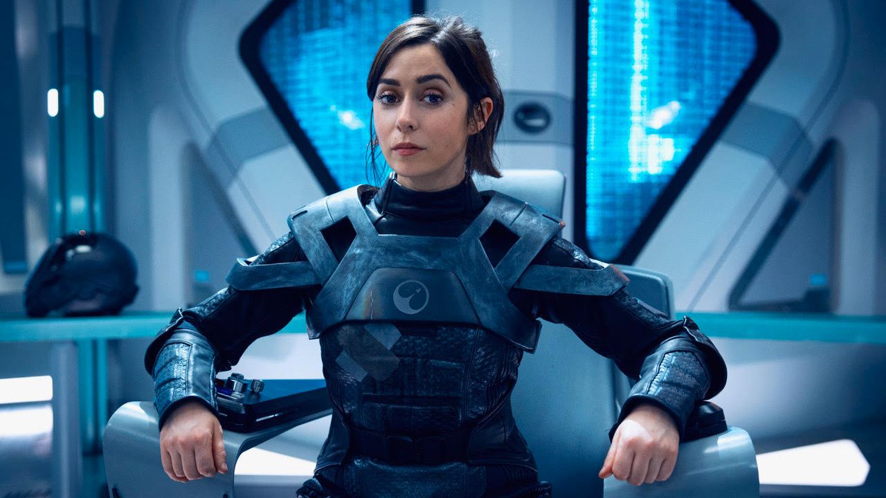 Cristin Milioti in 'Black Mirror' season 7. Photo: Nick Wall/Netflix.