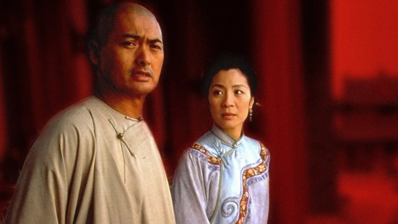 (L to R) Chow Yun-fat and Michelle Yeoh in 'Crouching Tiger, Hidden Dragon'. Photo: Sony Pictures Classics.