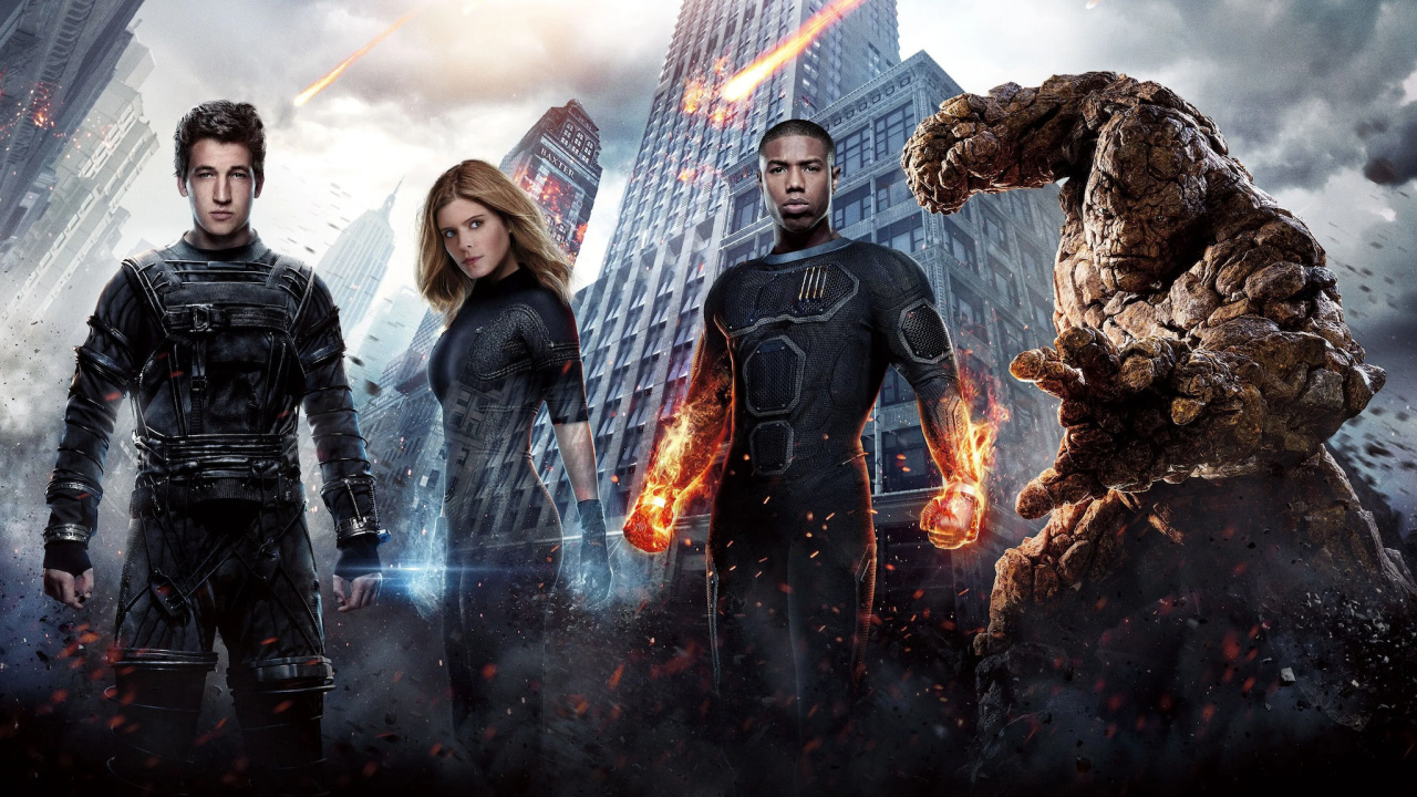 (L to R) Miles Teller, Kate Mara, Michael B. Jordan and Jamie Bell in 2015's 'Fantastic Four.' Photo: 20th Century Fox.