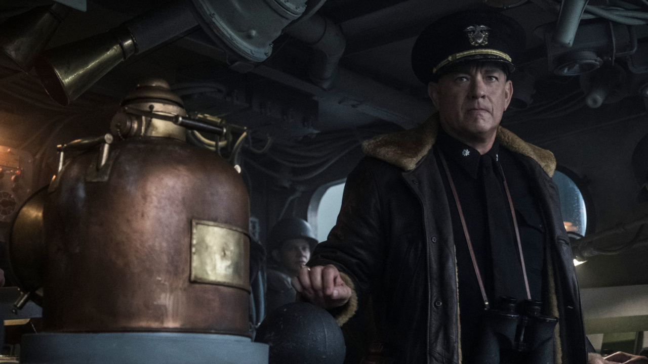 Tom Hanks in 'Greyhound,' now streaming on Apple TV+.