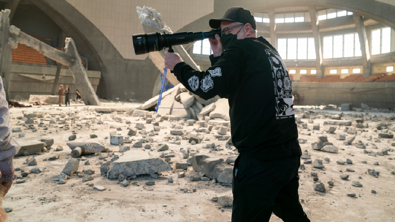 Director Francis Lawrence in 'The Hunger Games: The Ballad of Songbirds and Snakes.' Photo Credit: Murray Close.