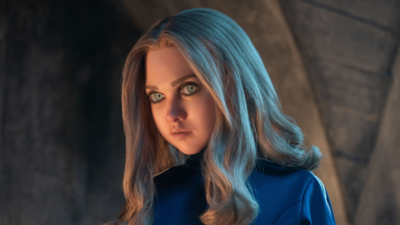 M3GAN in 'M3GAN 2.0' directed by Gerard Johnstone. Photo: Universal Pictures.
