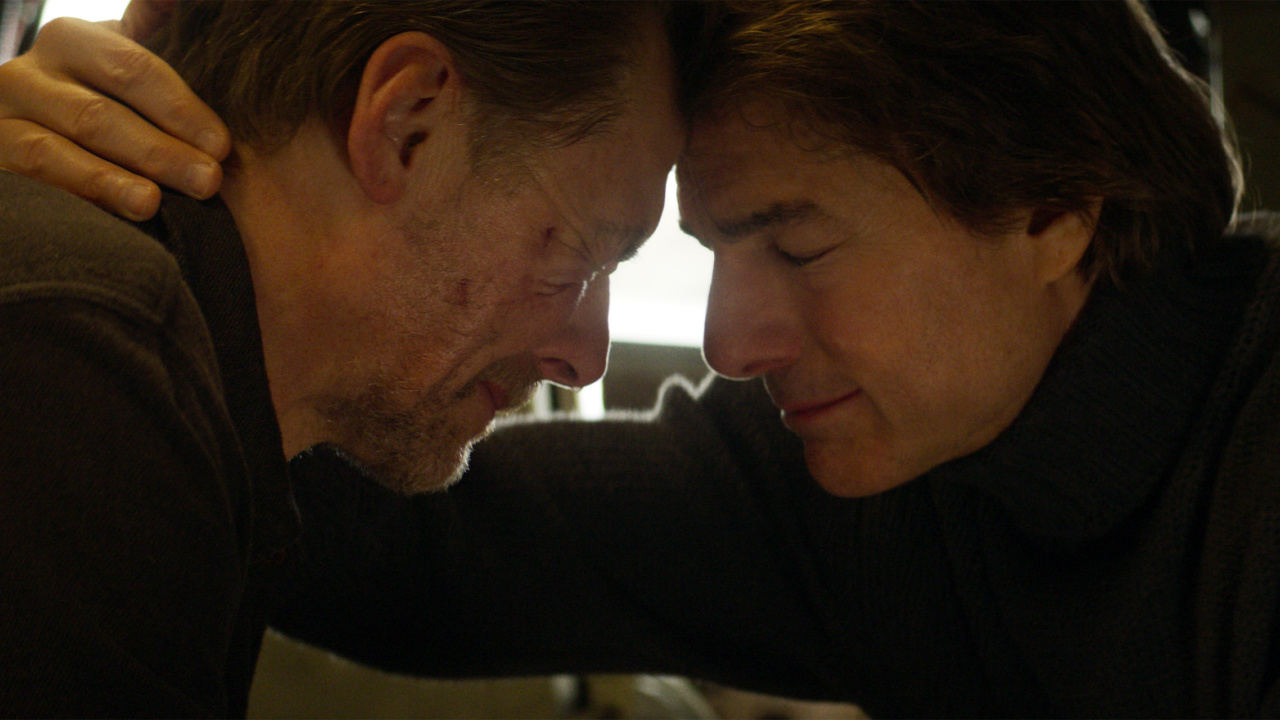 (L to R) Tom Cruise plays Ethan Hunt and Simon Pegg plays Benji Dunn in 'Mission: Impossible - The Final Reckoning' from Paramount Pictures and Skydance. Photo: Paramount Pictures.