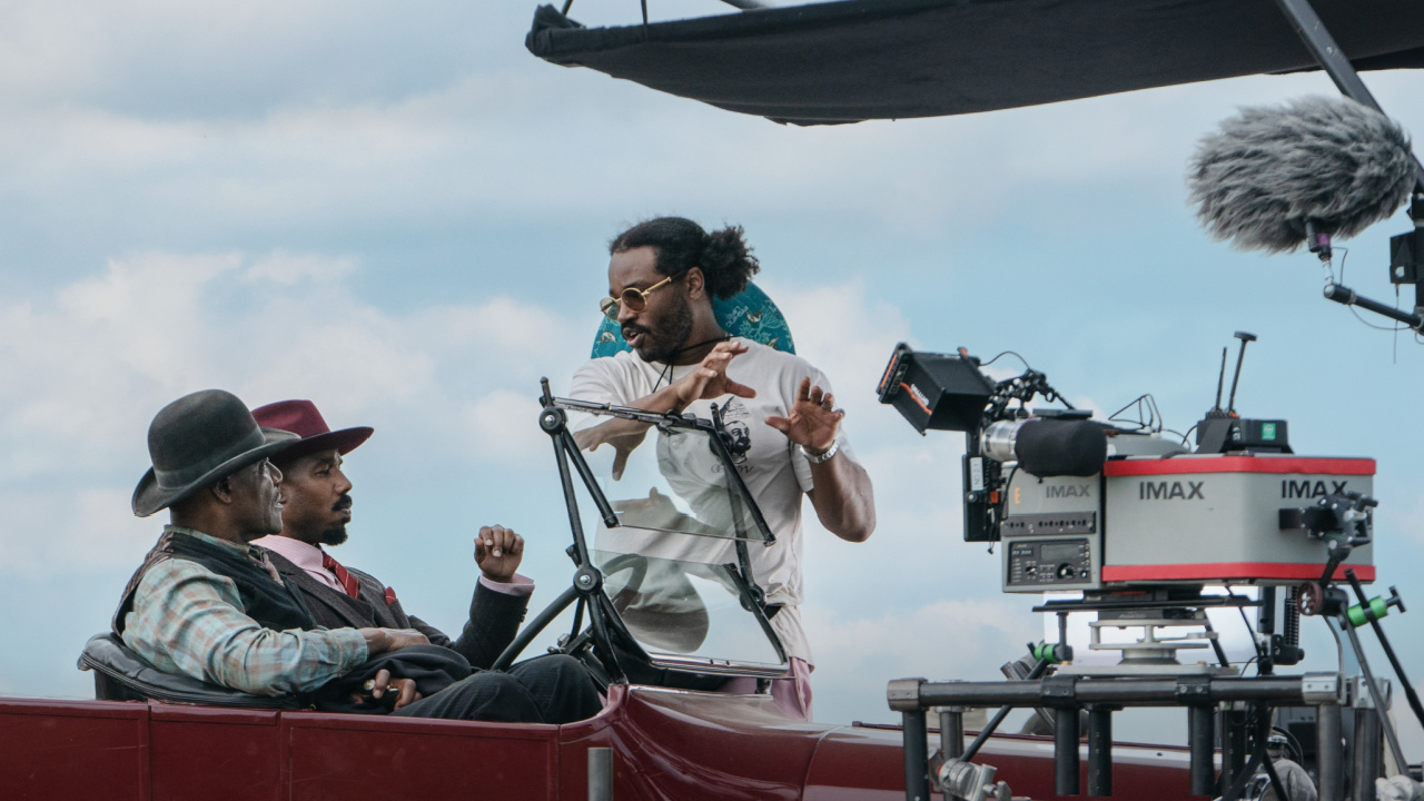 (L to R) Delroy Lindo, Michael B. Jordan and director Ryan Coogler in Warner Bros. Pictures’ Sinners' a Warner Bros. Pictures release. Photo Credit: Courtesy Warner Bros. Pictures. Copyright: © 2025 Warner Bros. Entertainment Inc. All Rights Reserved.
