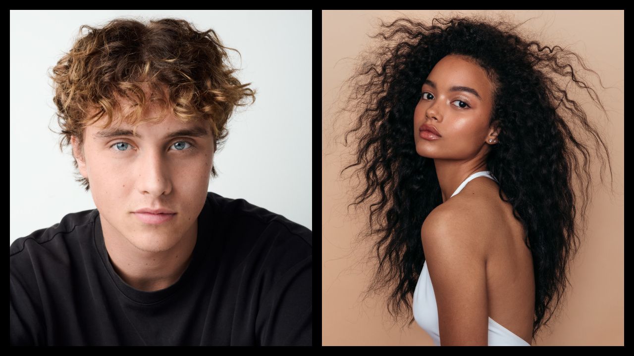 (Left) Joseph Zada to star as Haymitch Abernathy in 'The Hunger Games: Sunrise on the Reaping'. Photo credit: Hugh Stewart. (Right) Whitney Peak to star as Lenore Dove Bard in 'The Hunger Games: Sunrise on the Reaping'. Photo: Kate Whyte.
