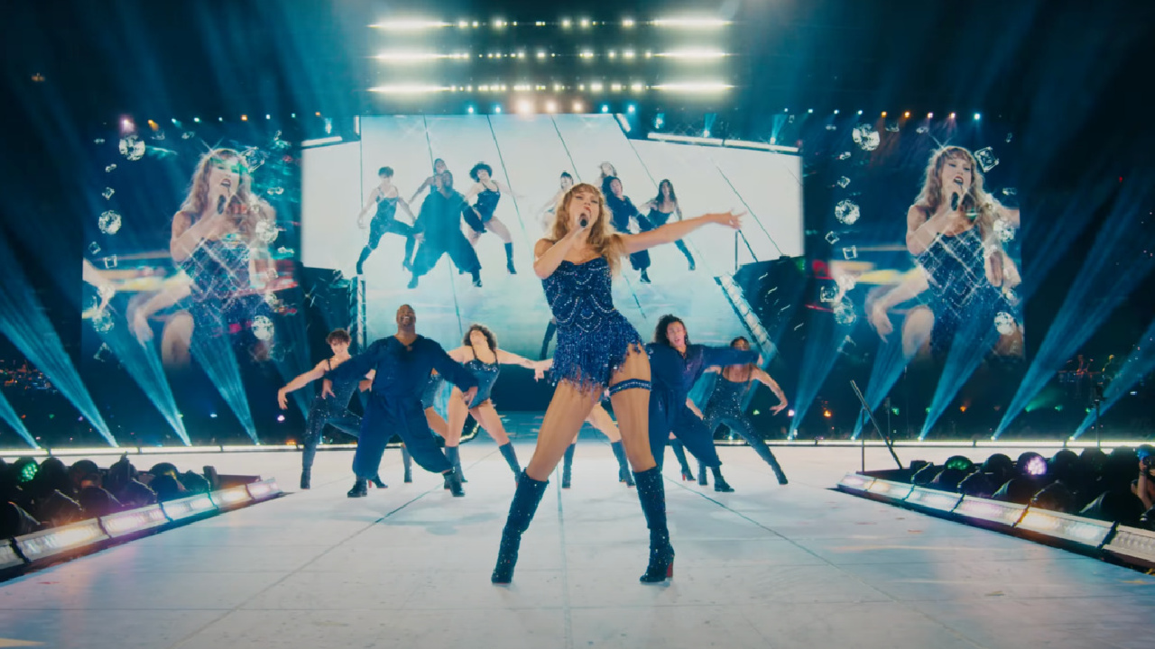 Scene from 'Taylor Swift: The Eras Tour Movie.' Photo: AMC Theatres.