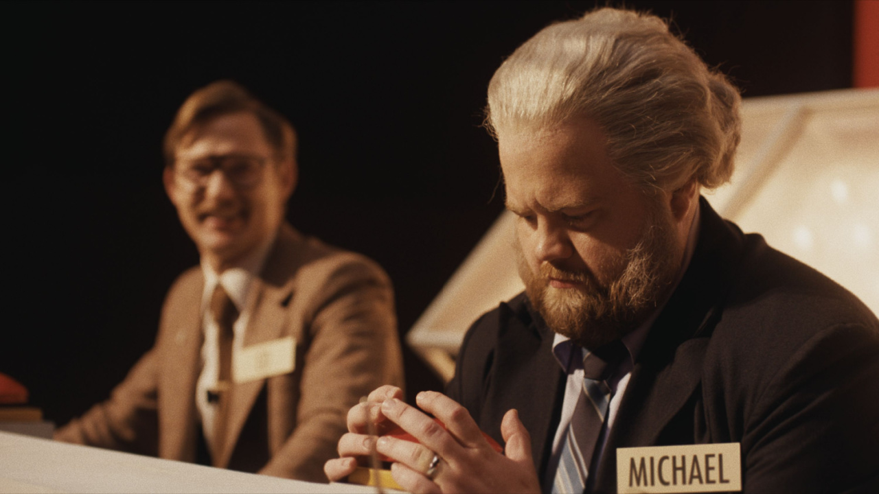 (L to R) Brian Geraghty and Paul Walter Hauser in Samir Oliveros’ 'The Luckiest Man in America'. Photo Credit: Courtesy of IFC Films. An IFC Films Release.