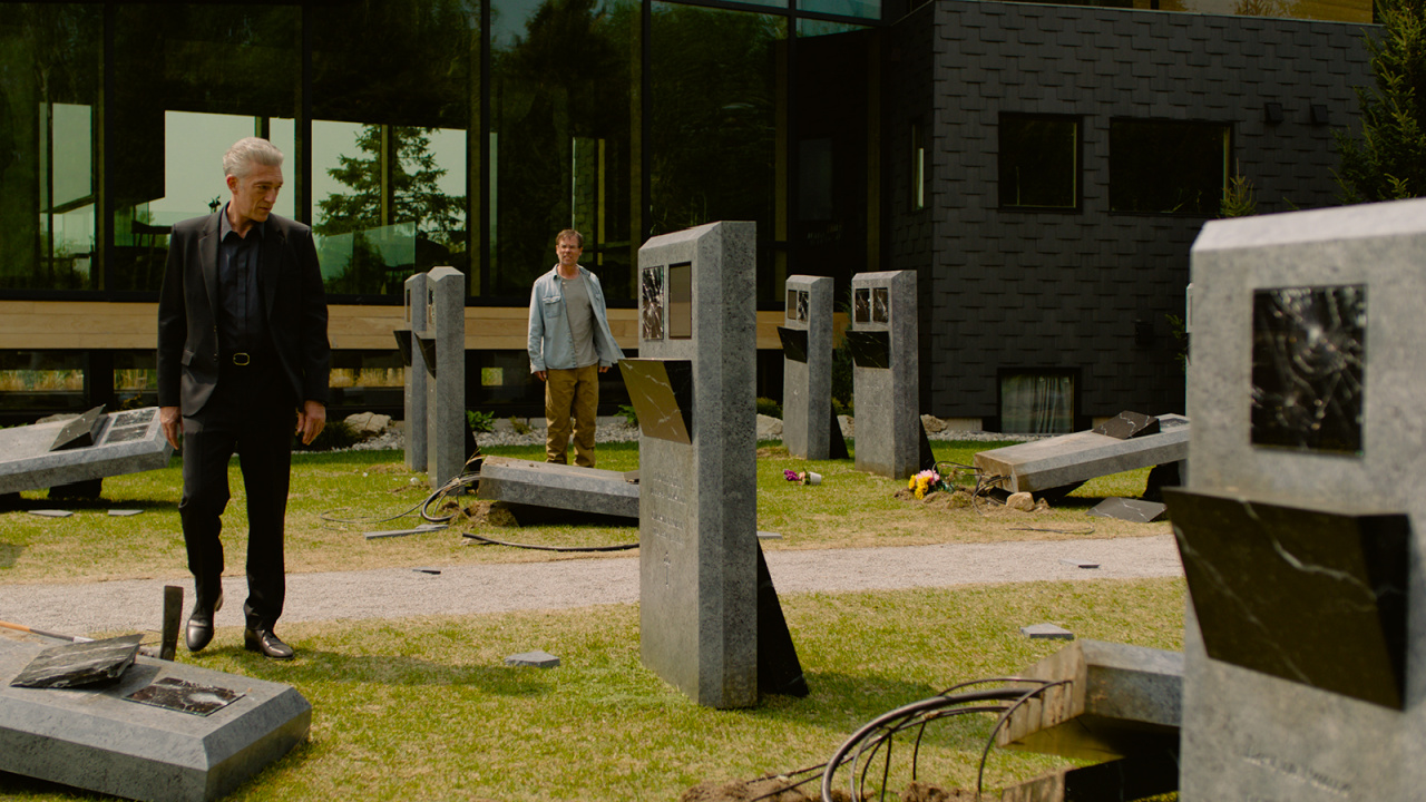 Vincent Cassel in 'The Shrouds'. Photo: Sideshow and Janus Films 5.