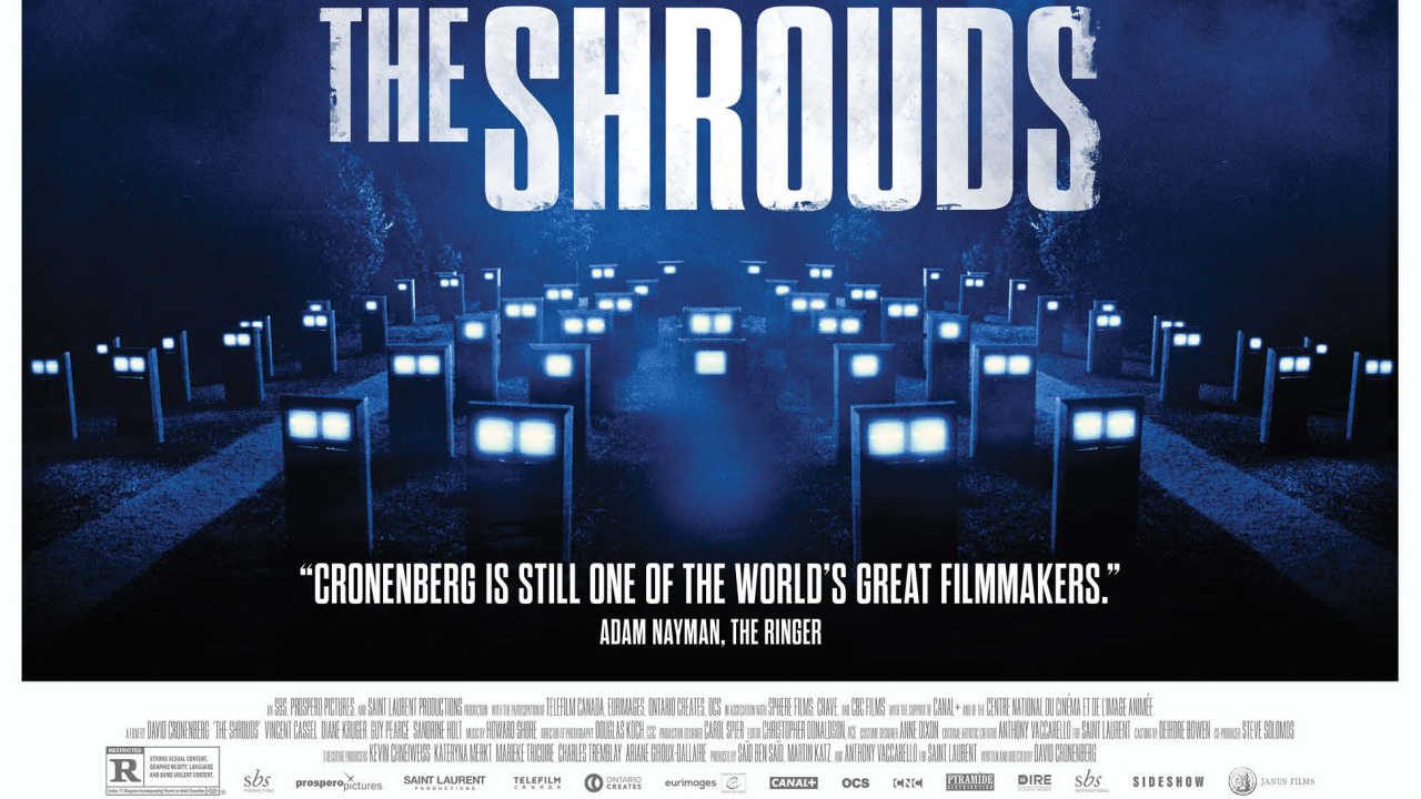 'The Shrouds' opens in theaters on April 18th. Photo: Sideshow and Janus Films 5.