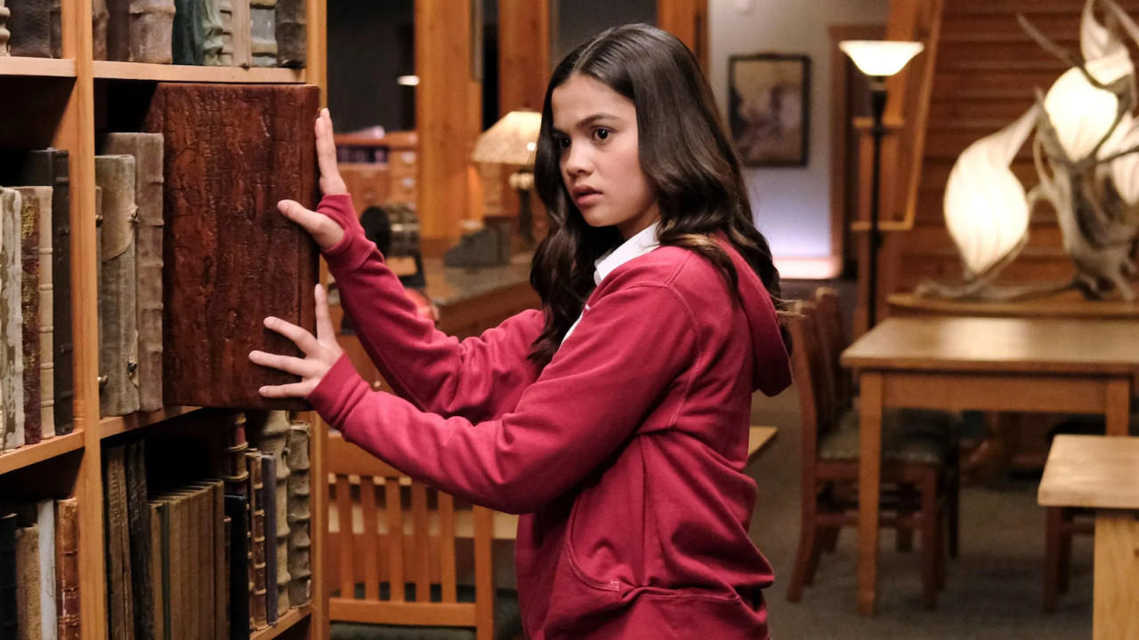 Siena Agudong in 'Upside-Down Magic'. Photo: Disney Channel.