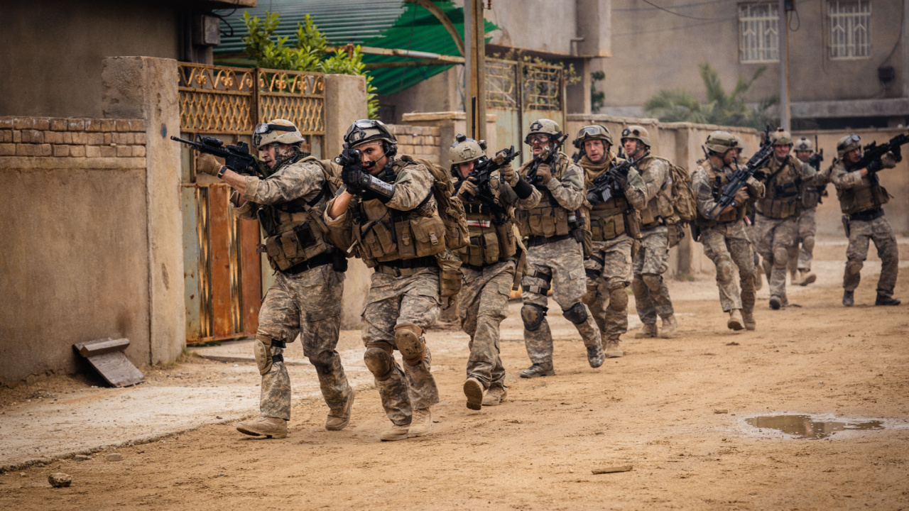 Directors Ray Mendoza and Alex Garland's 'Warfare'. Photo: A24.