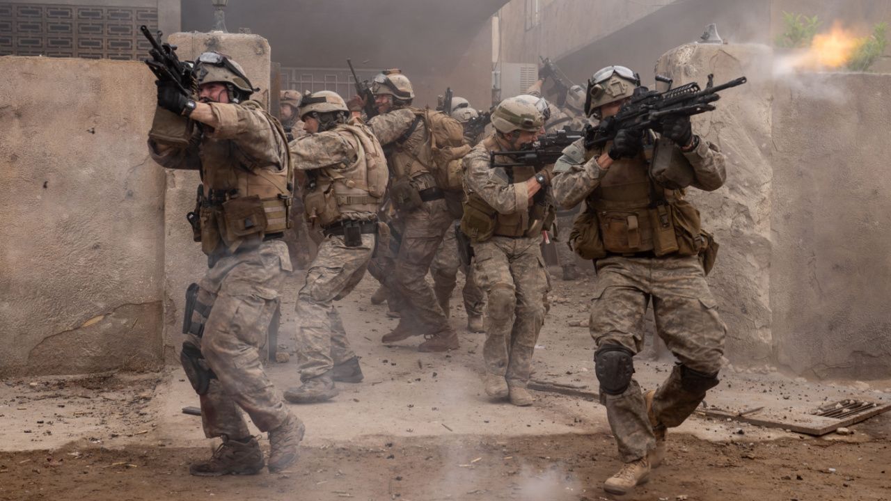 Directors Ray Mendoza and Alex Garland's 'Warfare'. Photo: A24.