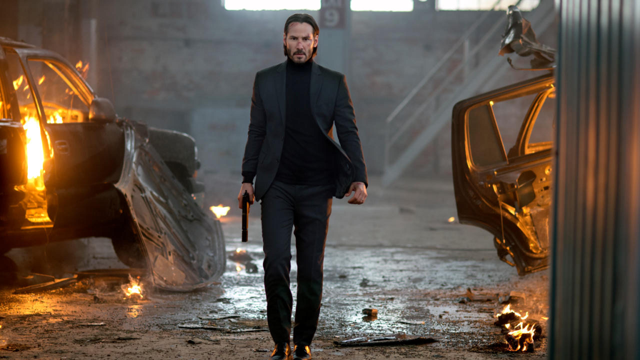 Keanu Reeves in 'John Wick'. Photo: David Lee for Lionsgate.
