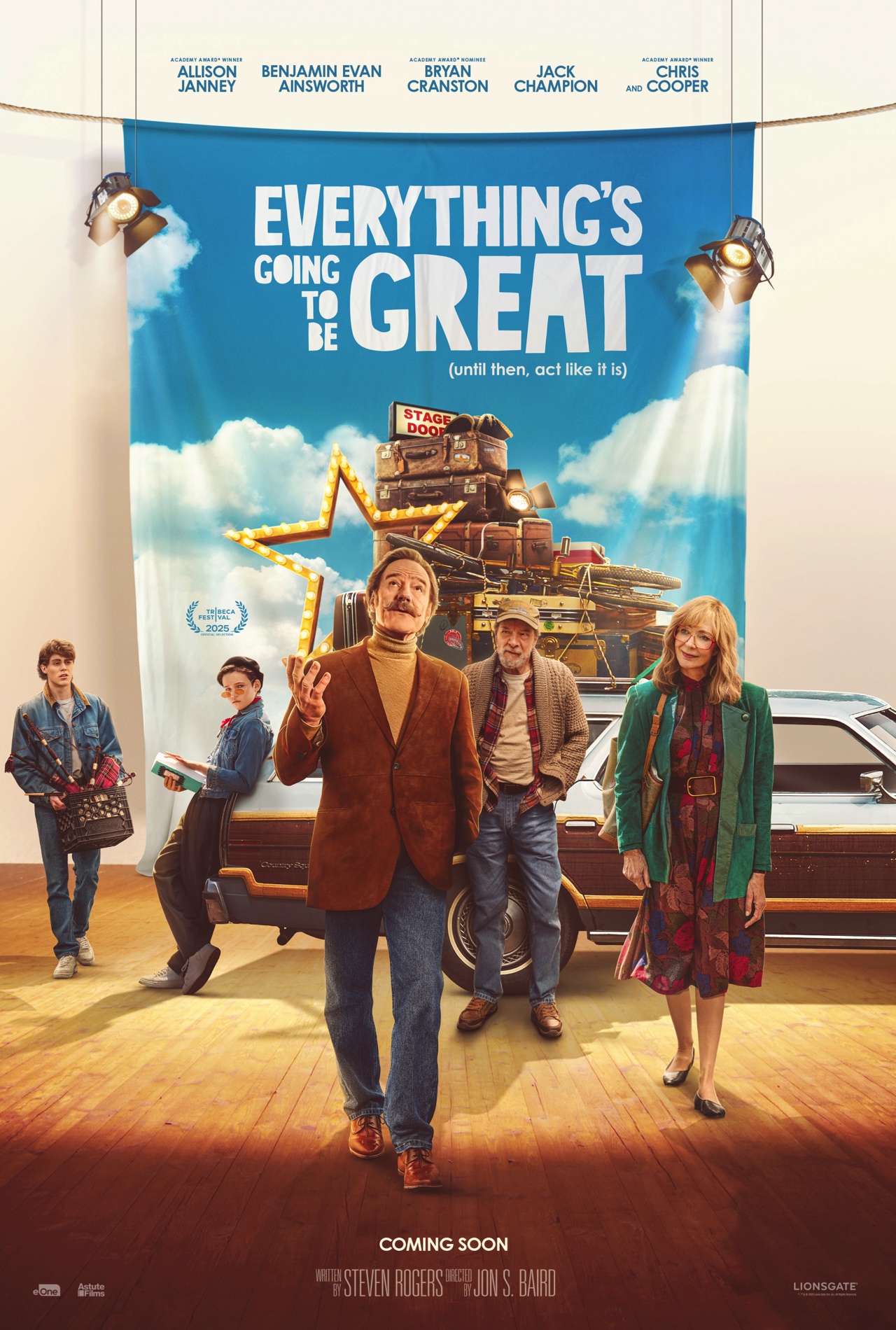 Poster for 'Everything's Going to be Great'. Photo: Lionsgate.