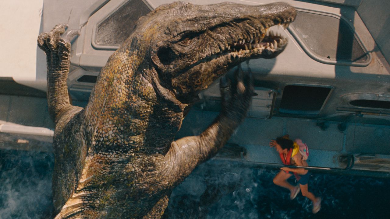 A scene from 'Jurassic World Rebirth', directed by Gareth Edwards. Photo: Universal Pictures.