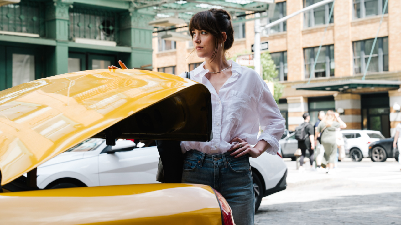 Dakota Johnson in 'Materialists'. Credit: Atsushi Nishijima.