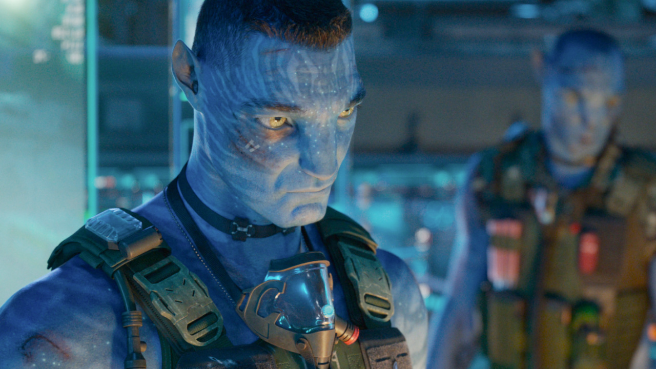 Quaritch (Stephen Lang) in 20th Century Studios' 'Avatar: Fire and Ash'. Photo courtesy of 20th Century Studios. © 2025 20th Century Studios. All Rights Reserved.