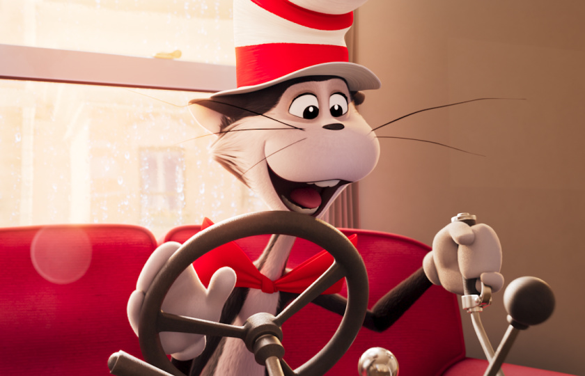 A scene from 2026's 'The Cat in the Hat'. Photo: Warner Bros.