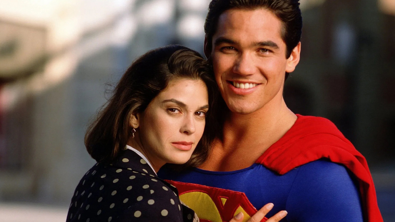 (L to R) Teri Hatcher and Dean Cain in 'Lois & Clark: The New Adventures of Superman'. Photo: ABC Television.