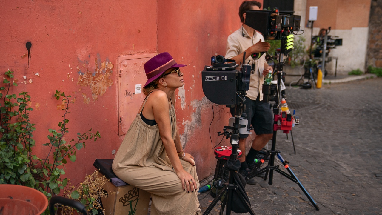Director Victoria Mahoney on the set of 'The Old Guard 2.' Photo: Eli Joshua Adé/Netflix © 2025.