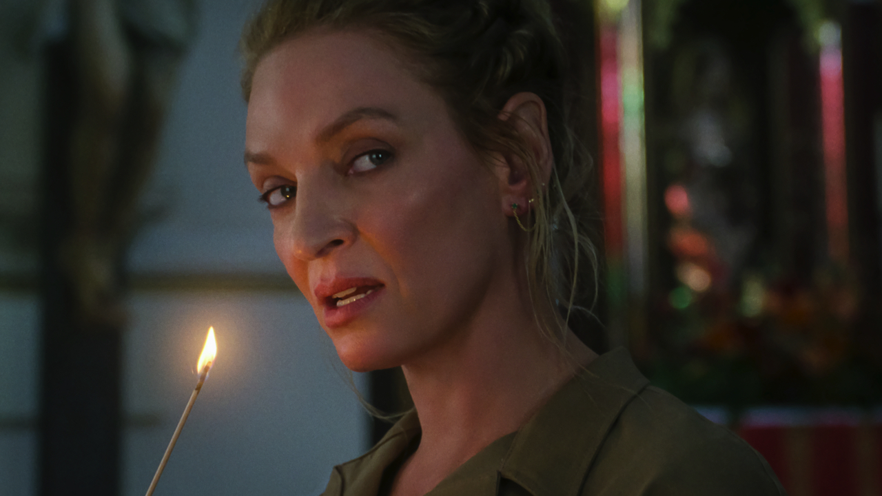 Uma Thurman as Discord in 'The Old Guard 2.' Photo: Courtesy of Netflix © 2025