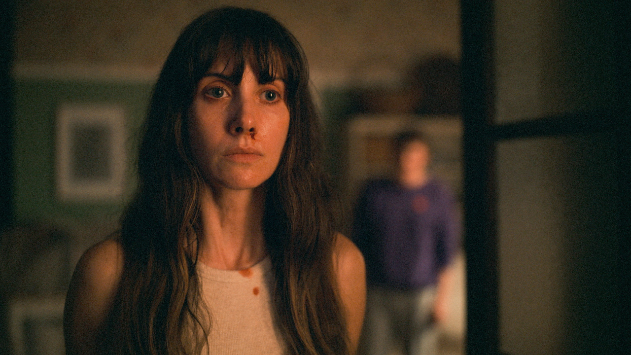 (L to R) Alison Brie and Dave Franco in 'Together'. Photo: Neon.