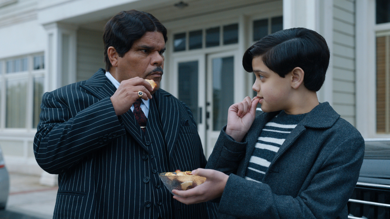 (L to R) Luis Guzmán and Isaac Ordonez in season 1 of 'Wednesday'. Photo: Netflix.