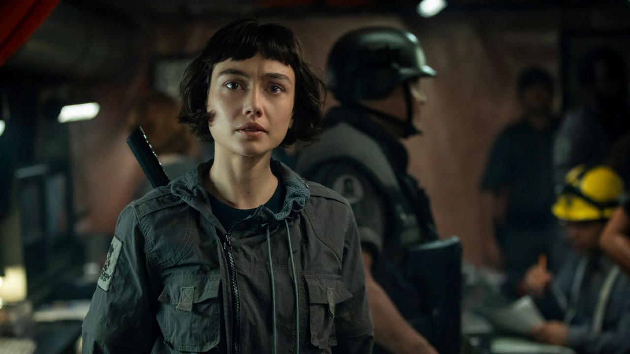 FX's ‘Alien: Earth’. Pictured: Sydney Chandler as Wendy. Photo: Patrick Brown/FX.