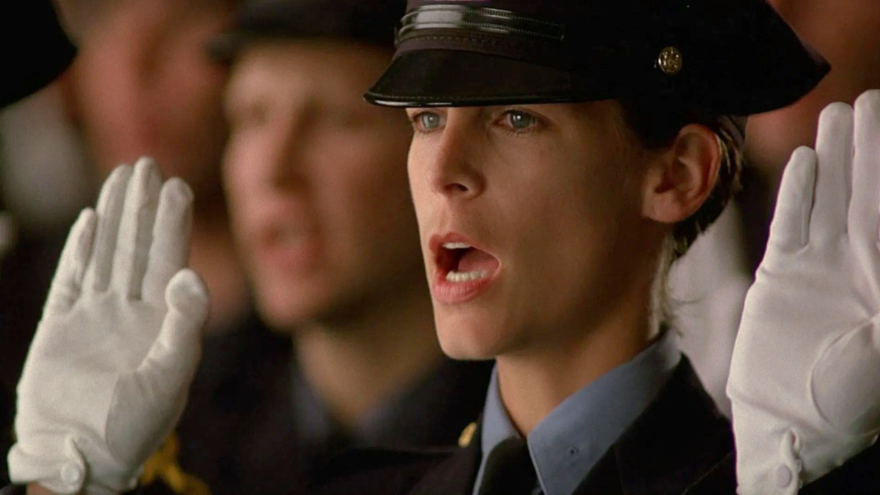 Jamie Lee Curtis in 'Blue Steel'. Photo: Metro-Goldwyn-Mayer.